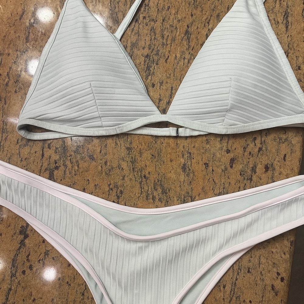 Rip Curl Light Green Bikini Set